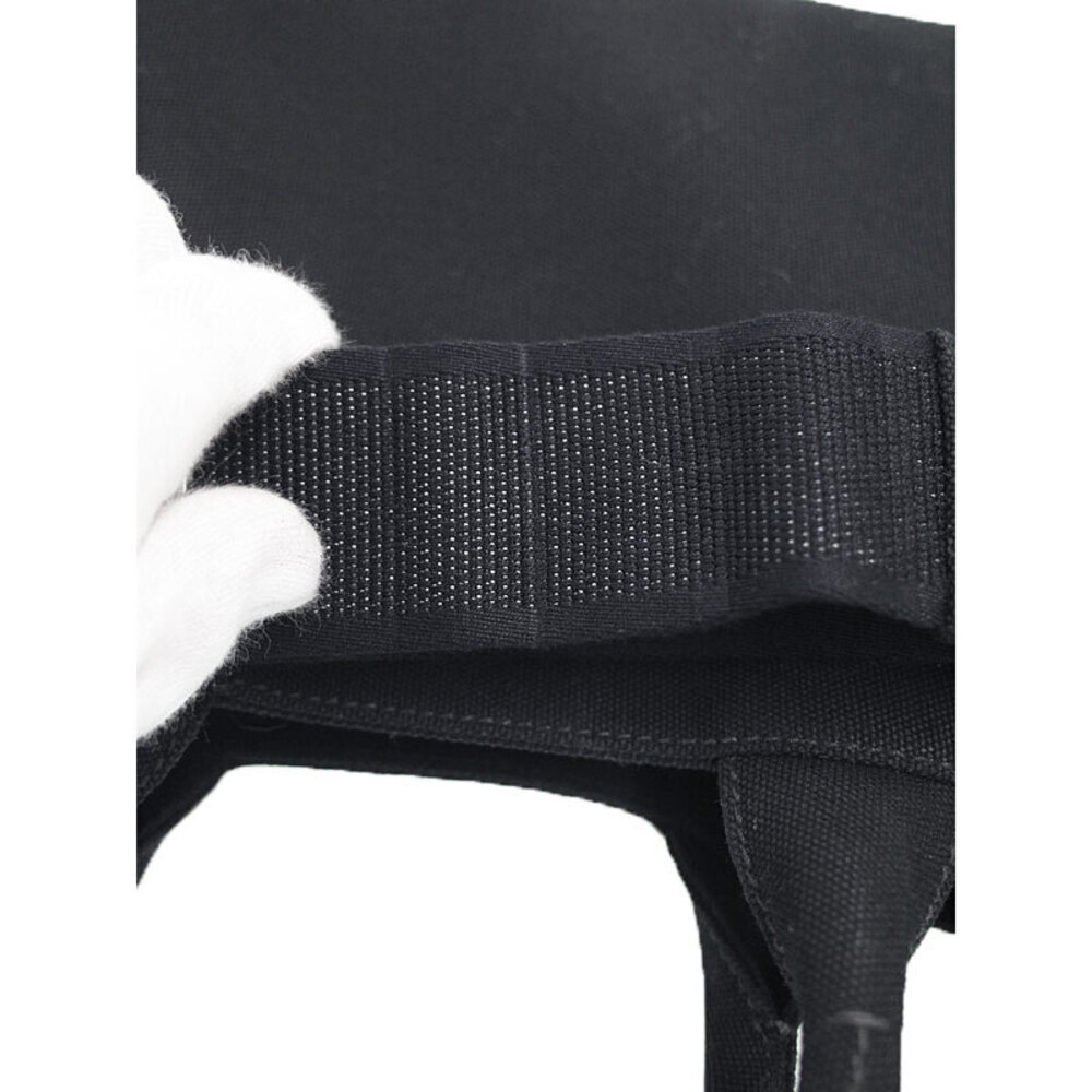 Prada shoulder embossed Tote Canapa Canvas adjustable black lettering - Picture 8 of 9